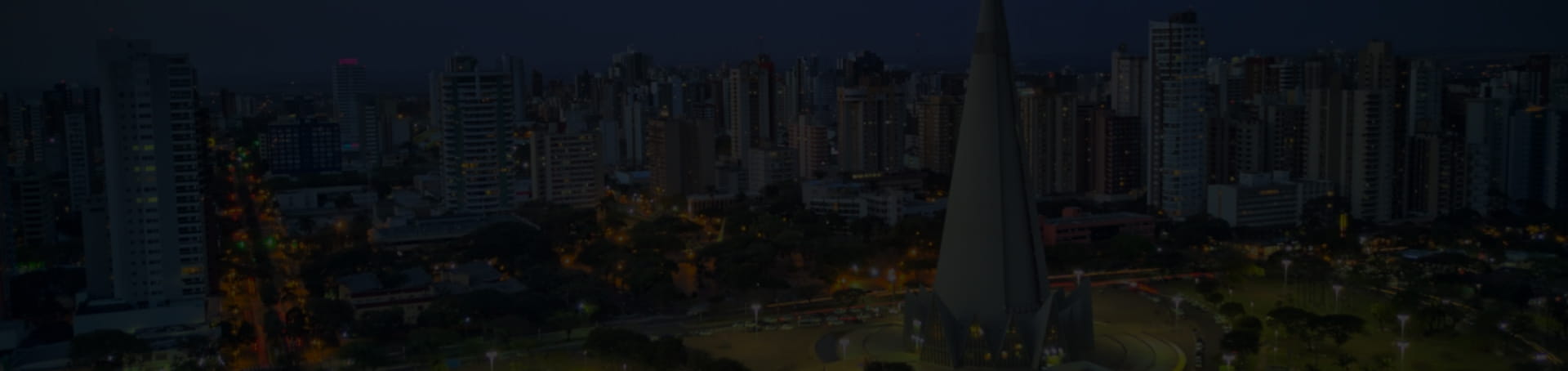 Imagem aerea de maringa/PR