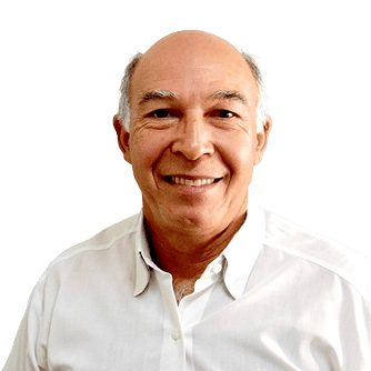 Foto do Senhor Lelo, sócio-proprietário da Lelo Imóveis 